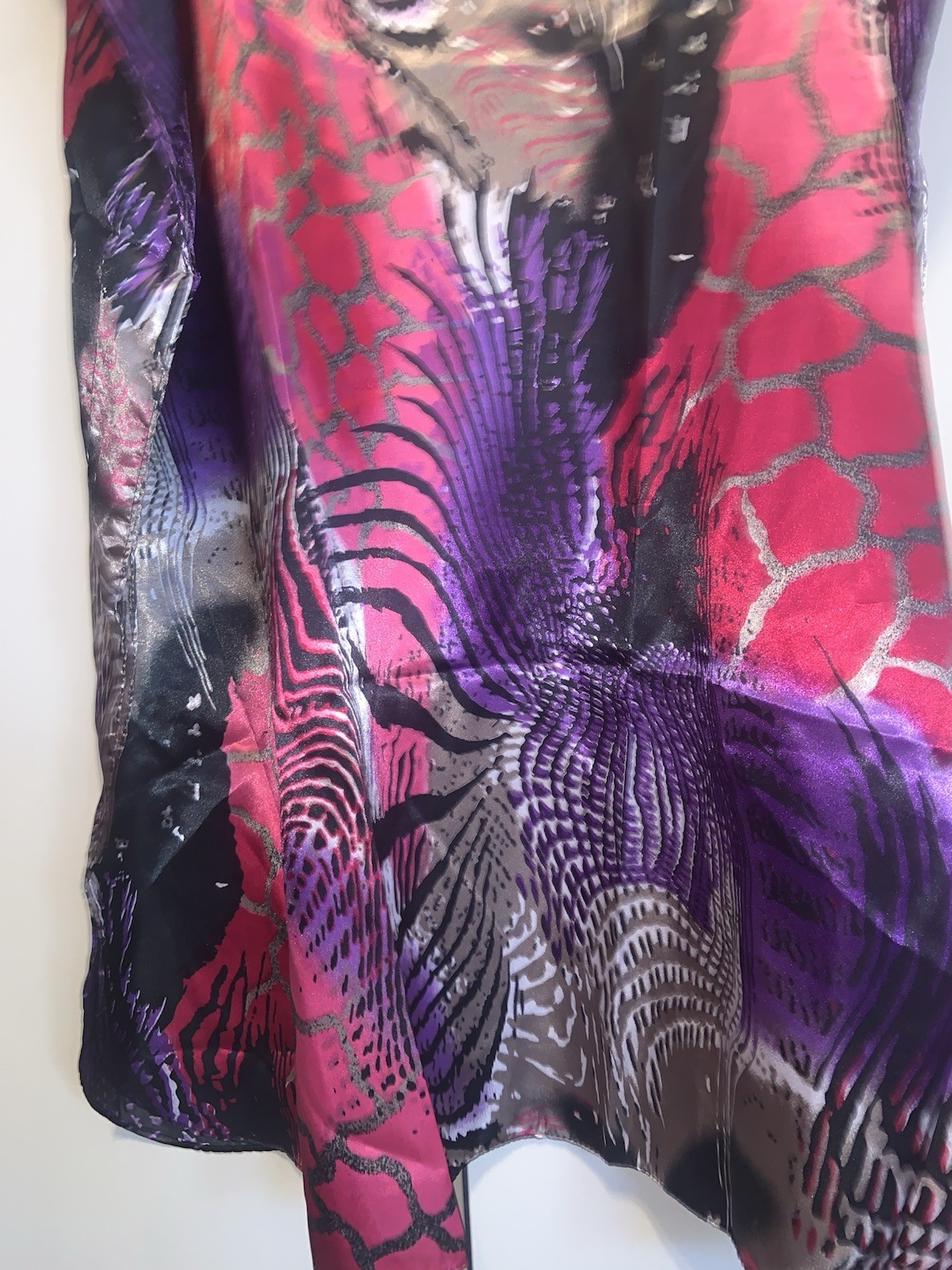Goddess , Winlar long kaftan women satin dress one size Multi Colors
