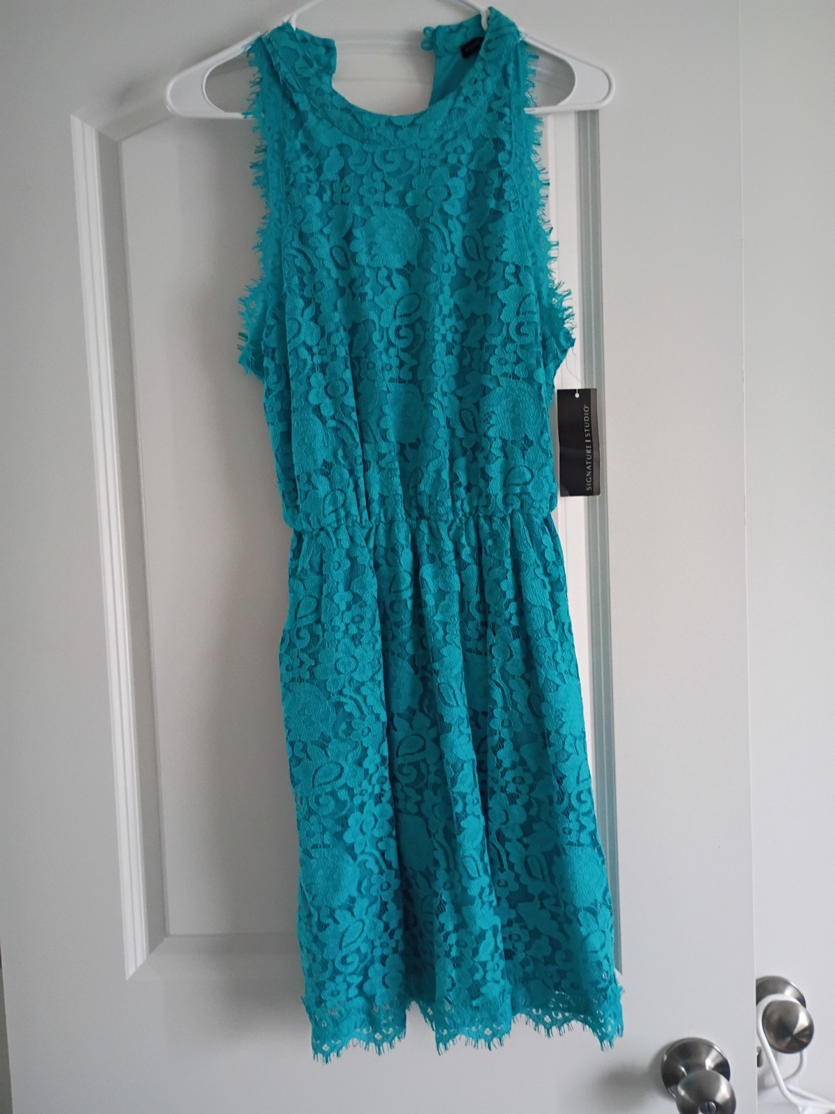 dress turquoise new with tags