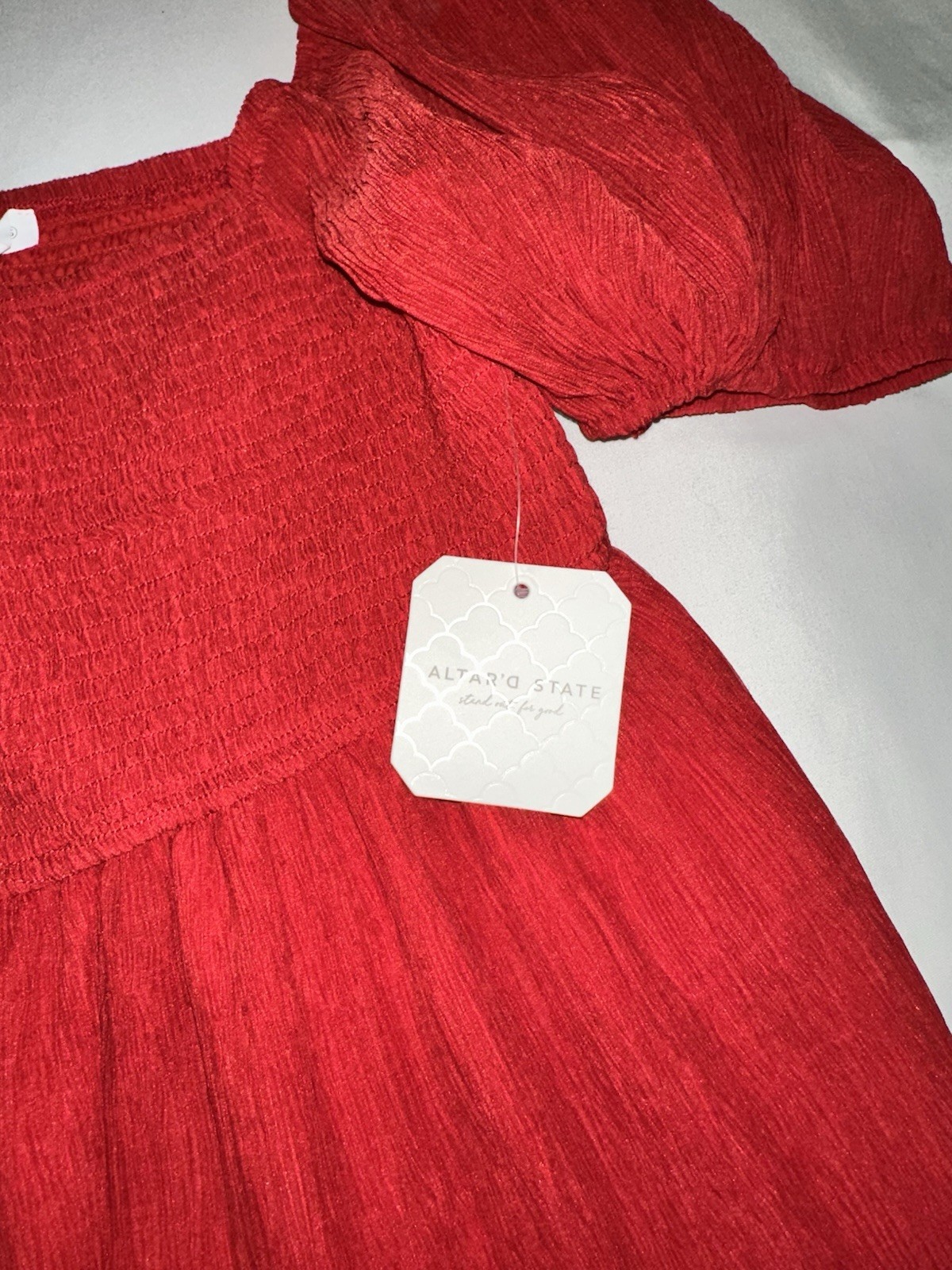 NWT Alter State Dress Red Mini Dress Size S