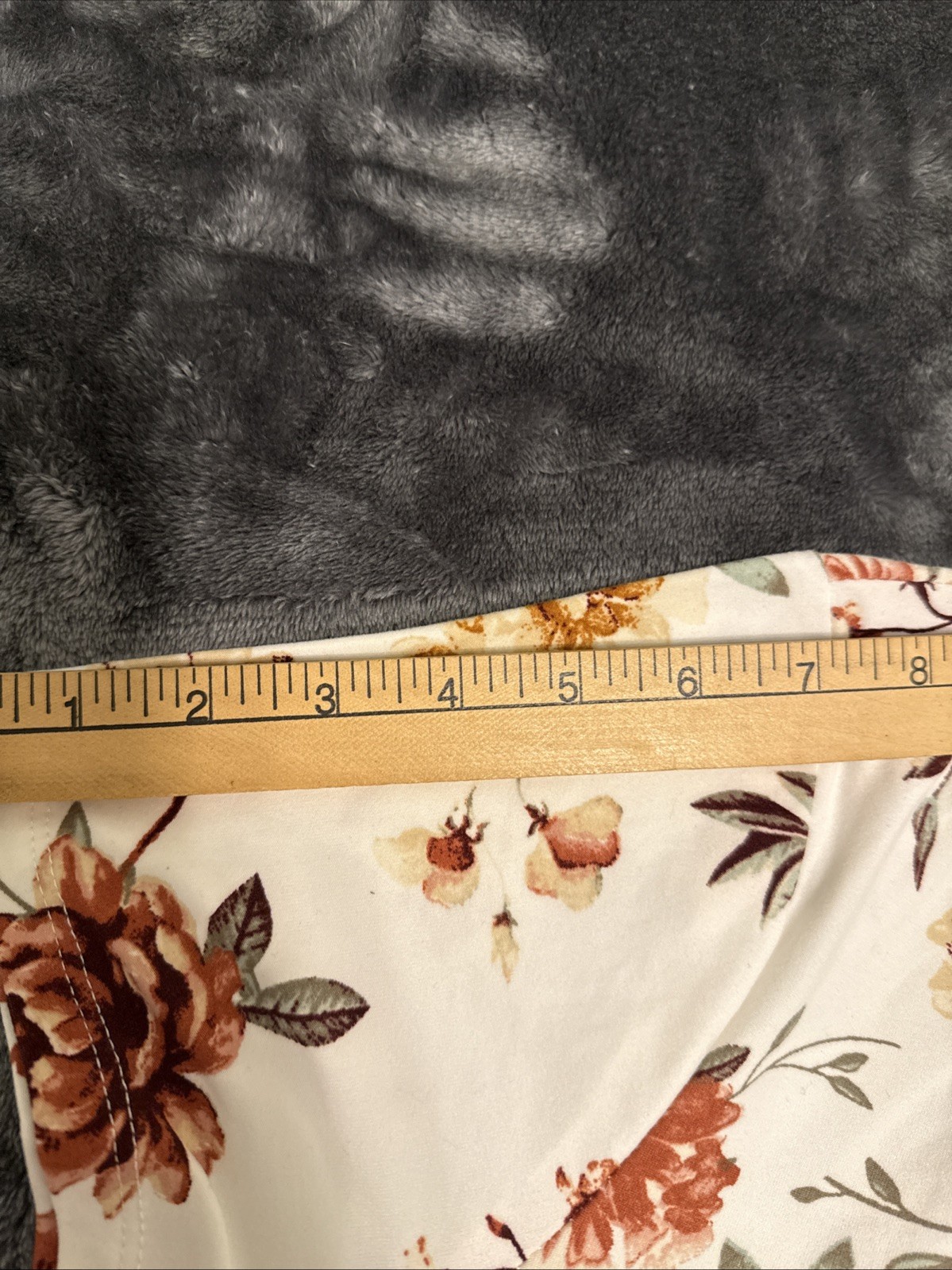 J for Justify Round Neck FIT AND FLAIR White Floral TIERED 3X