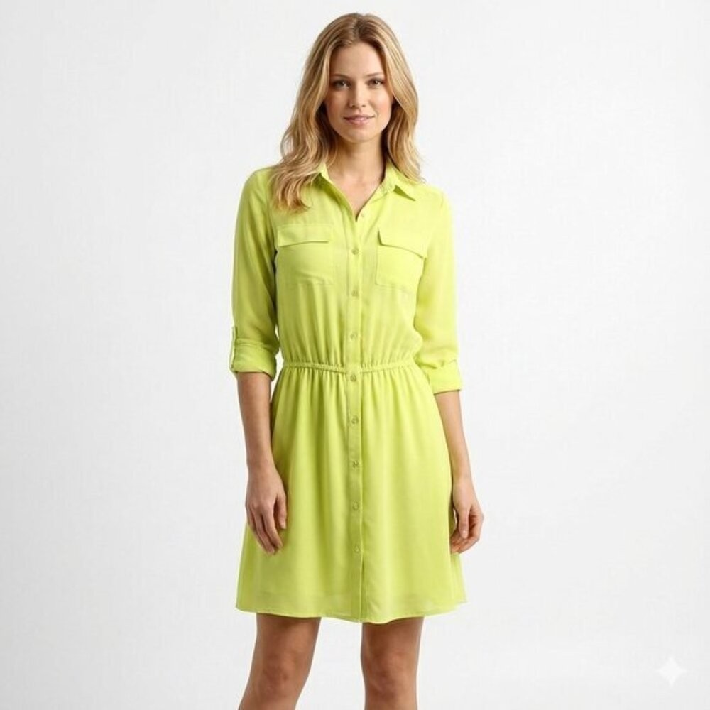 Victoria’s Secret Women’s Shirt Dress XS Button down business casual boho summer
