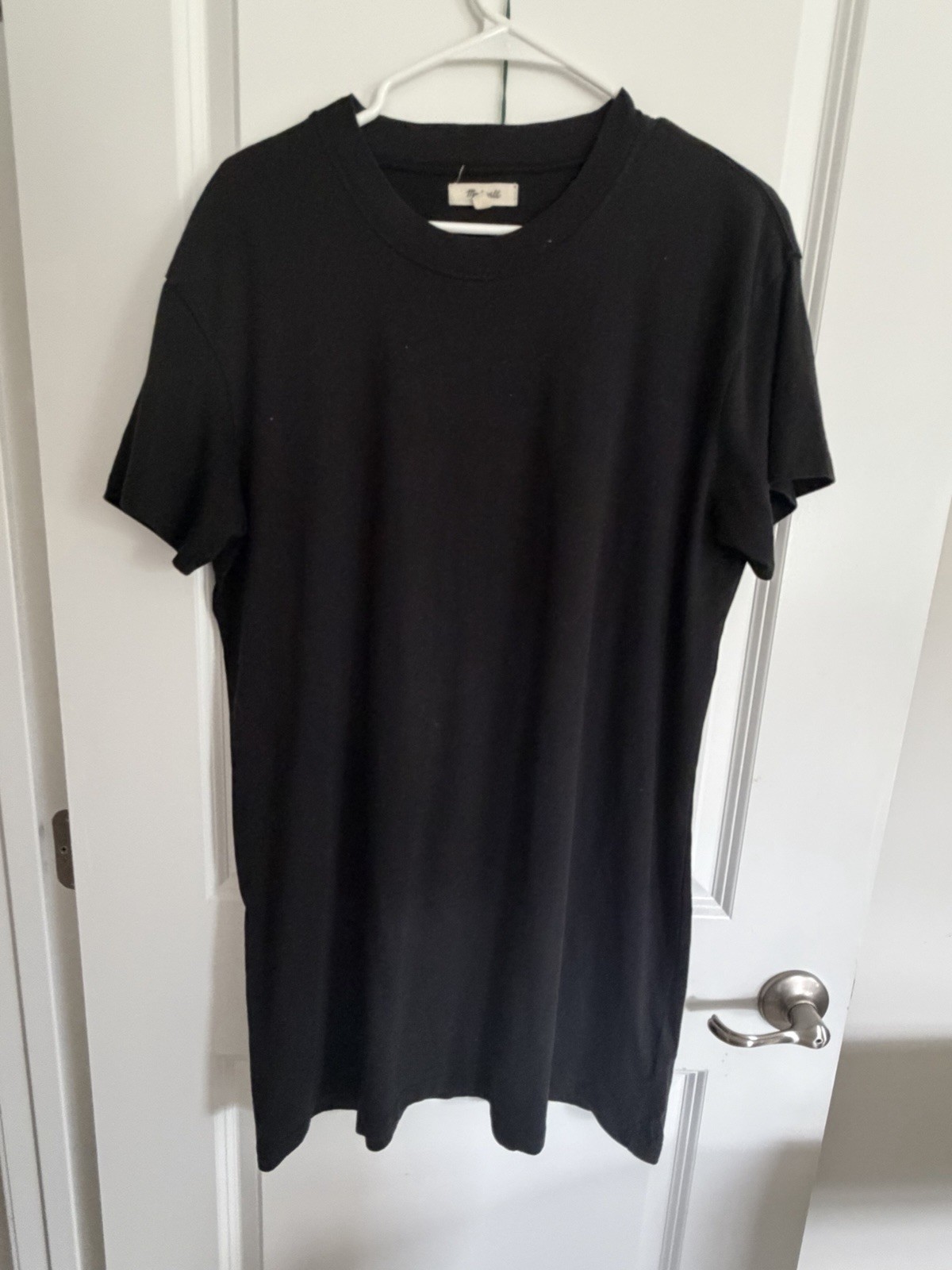 Madewell Black T Shirt Dress L