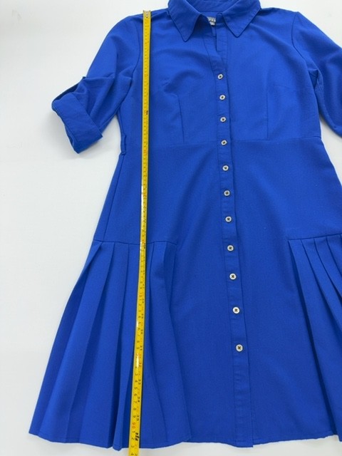 Sharagano Women’s Royal Blue Shirt Dress Size 10