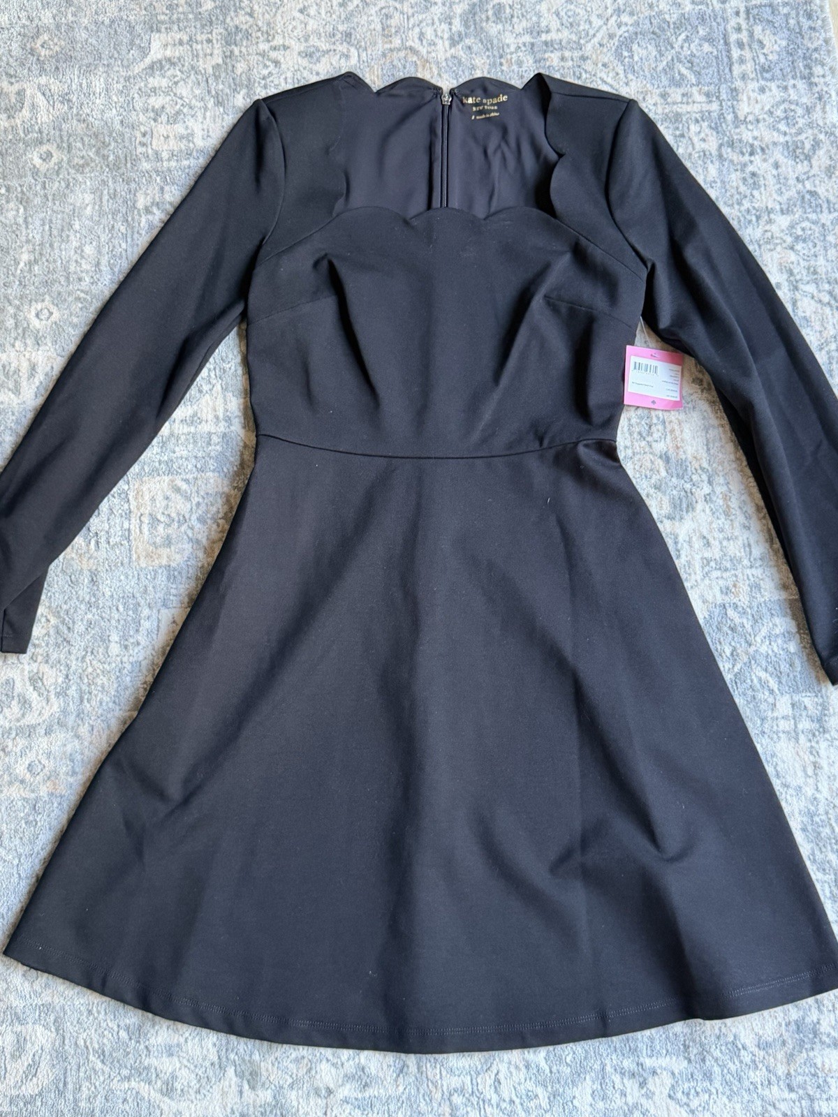 Kate Spade Black Ponte Dress