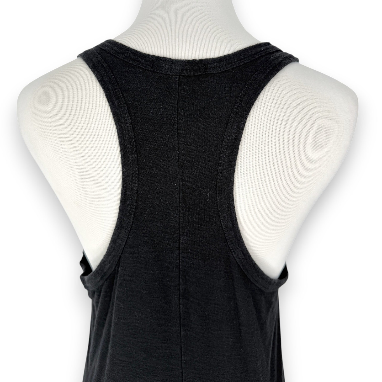 Standard James Perse | 3 | Black Scoop Neck Sleeveless Racerback Maxi Tank Dress